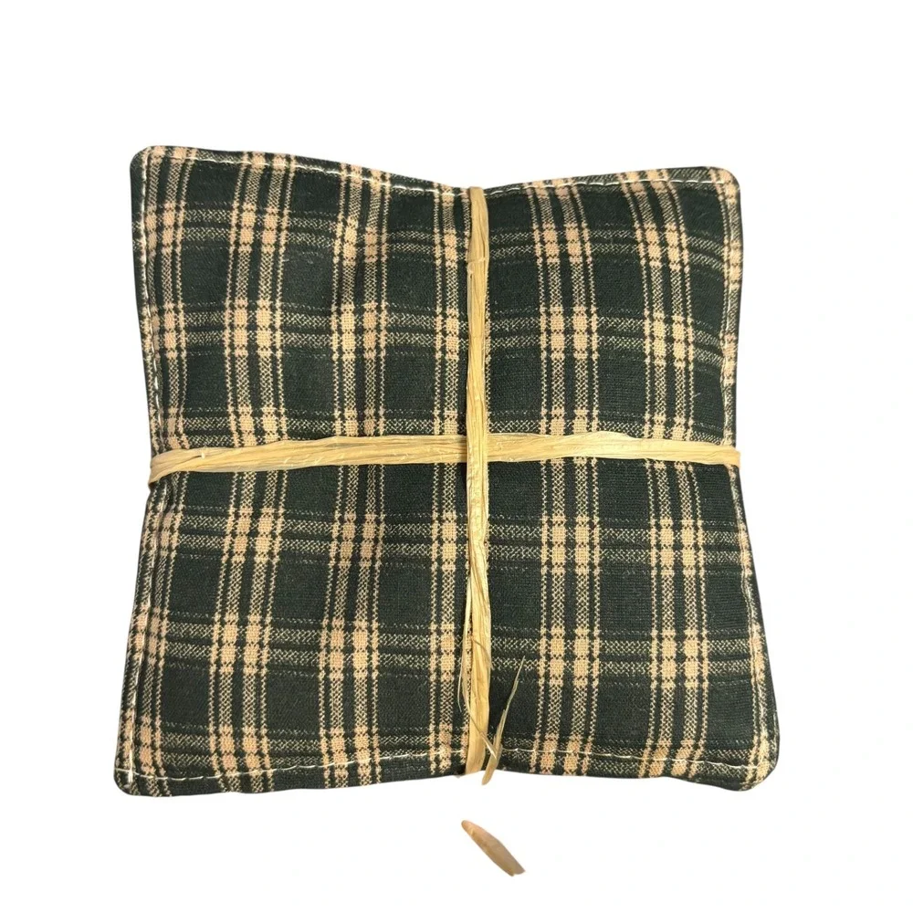 Harry and David‎ Spiced Apple Pie Mug Mats Set 4 Scented Cozy Kitchen Decor